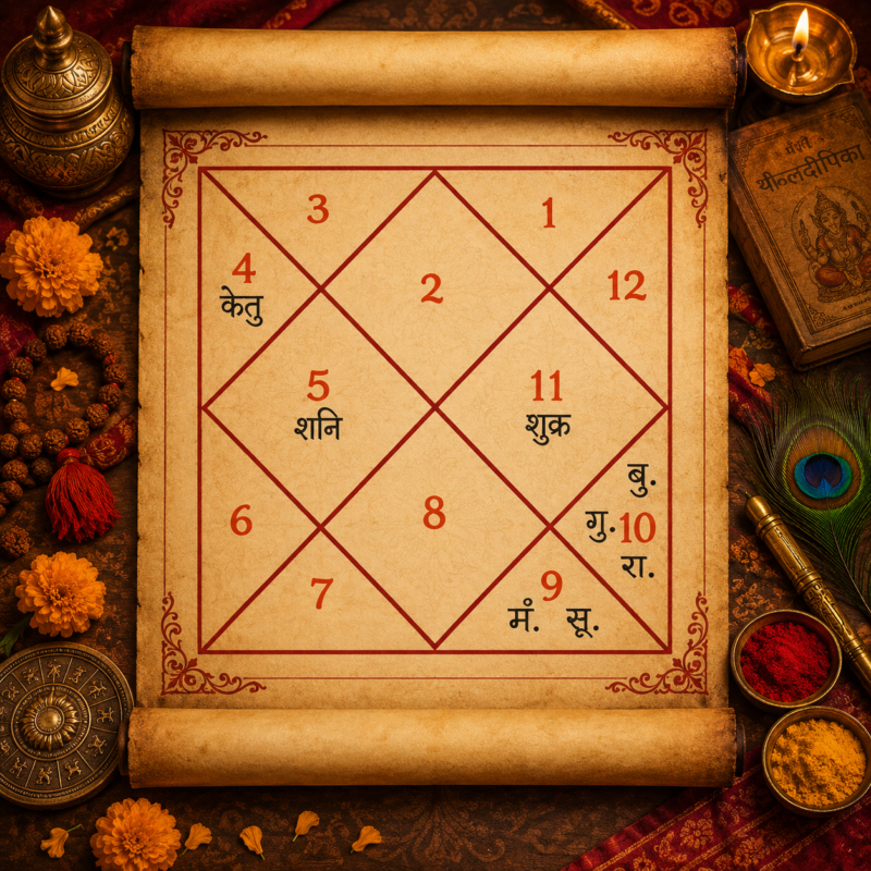Kundali chart